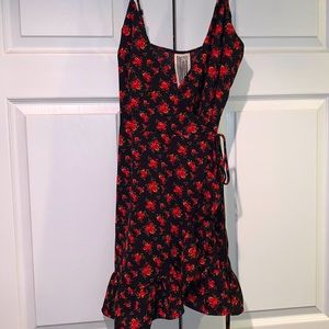 NWT Free People Floral Wrap Dress